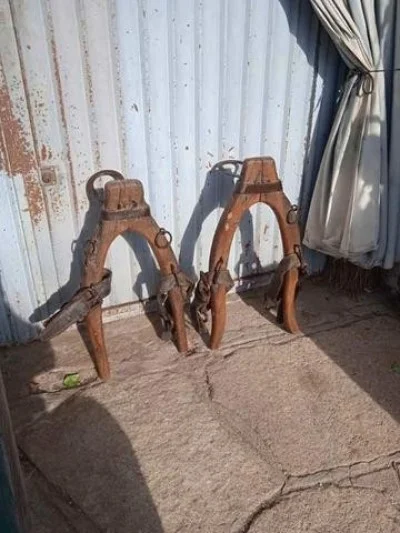 Pareja de horcates antiguos