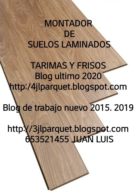 Montadores de suelos de maderas laminados