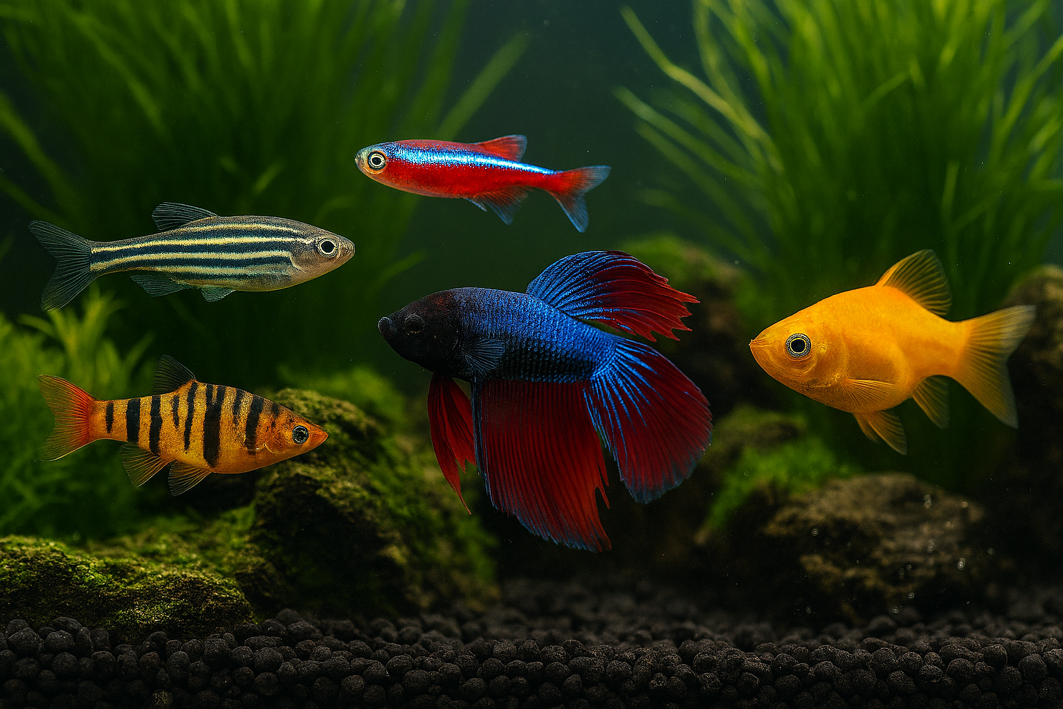 Los peces más fáciles de cuidar si eres principiante