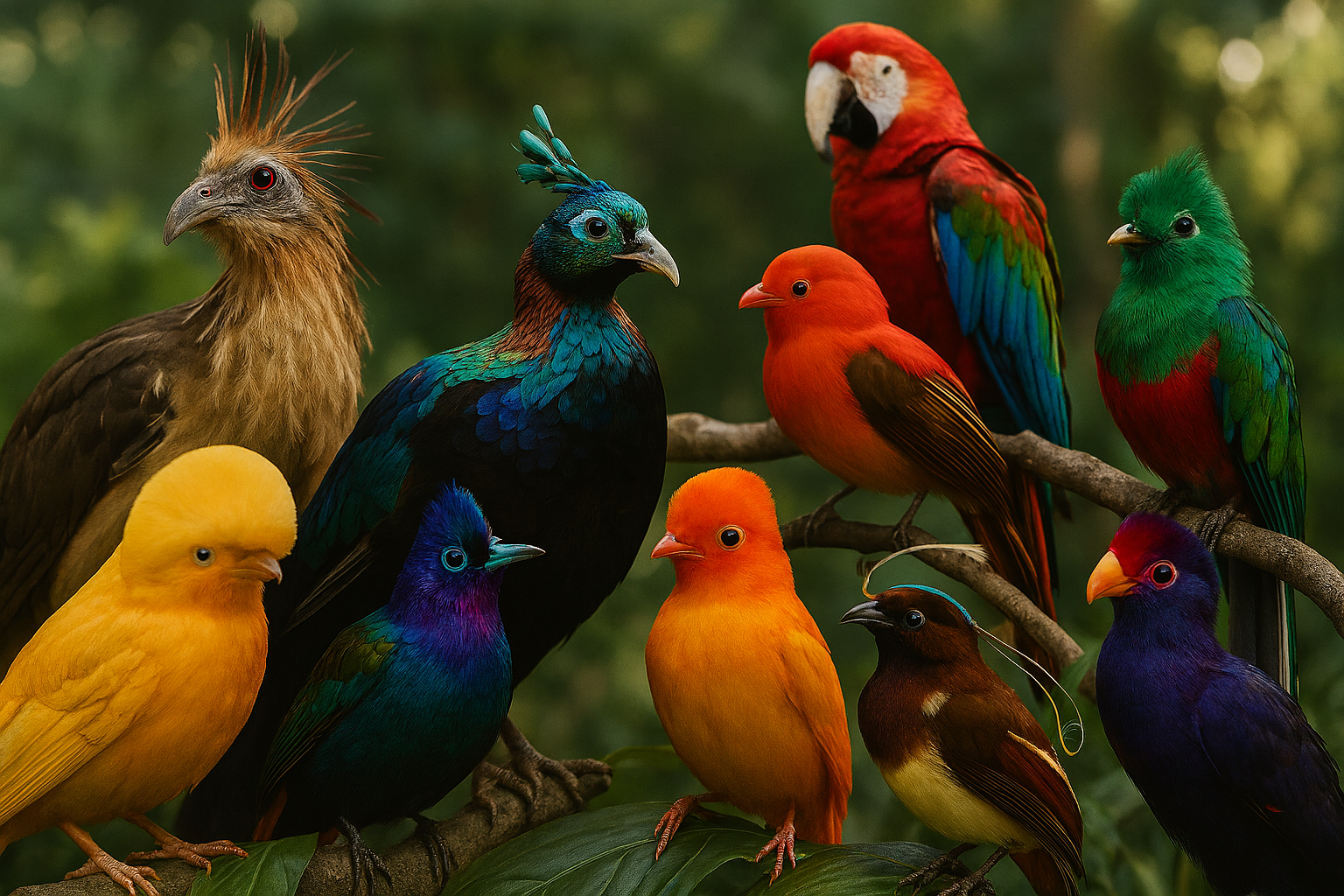 10 aves exóticas que parecen salidas de un cuento
