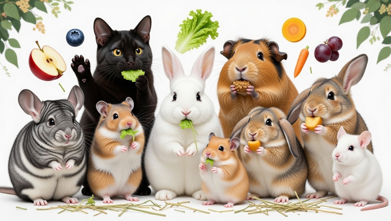 Alimentación para roedores: ¿realmente qué comen? 🐹