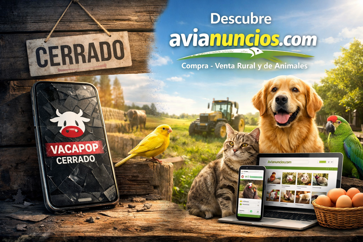 El cierre de Vacapop deja miles de anuncios fuera: así puedes seguir comprando y vendiendo