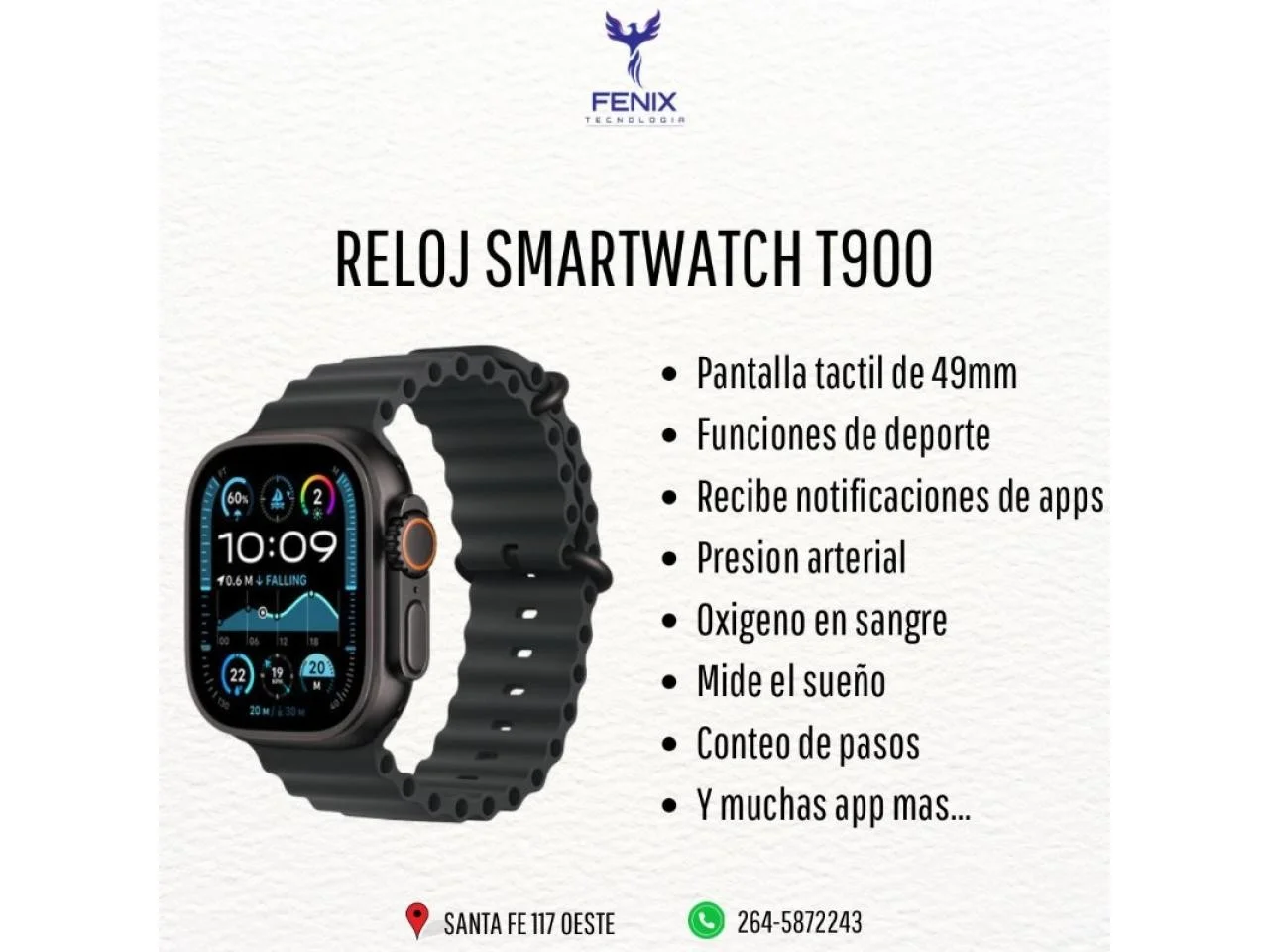 Smartwatch T900