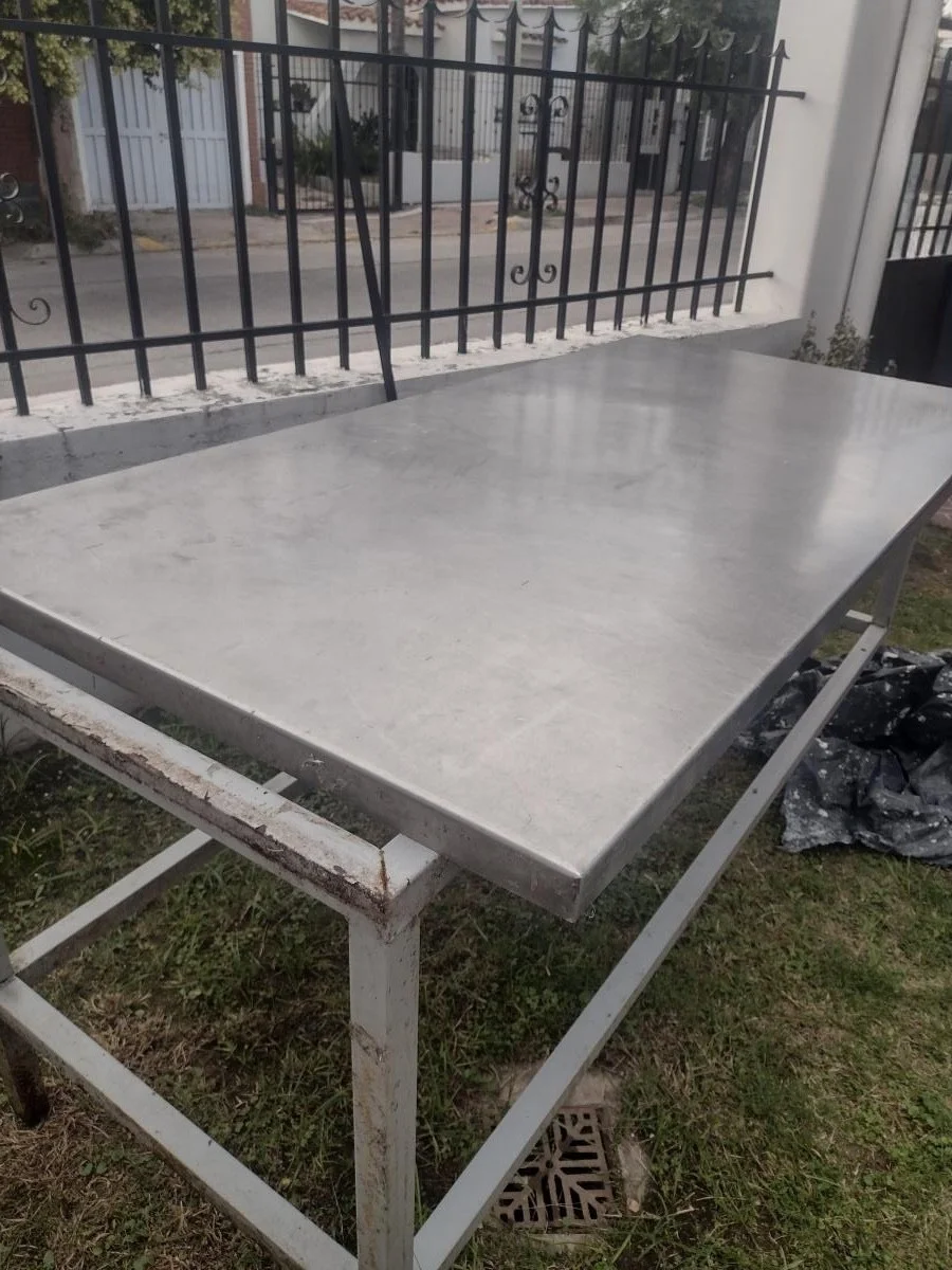 MESAS ACERO INOXIDABLES PARA NEGOCIOS CORDOBA LIQUIDO YA