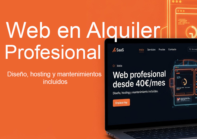 Web Profesional desde 40€/mes