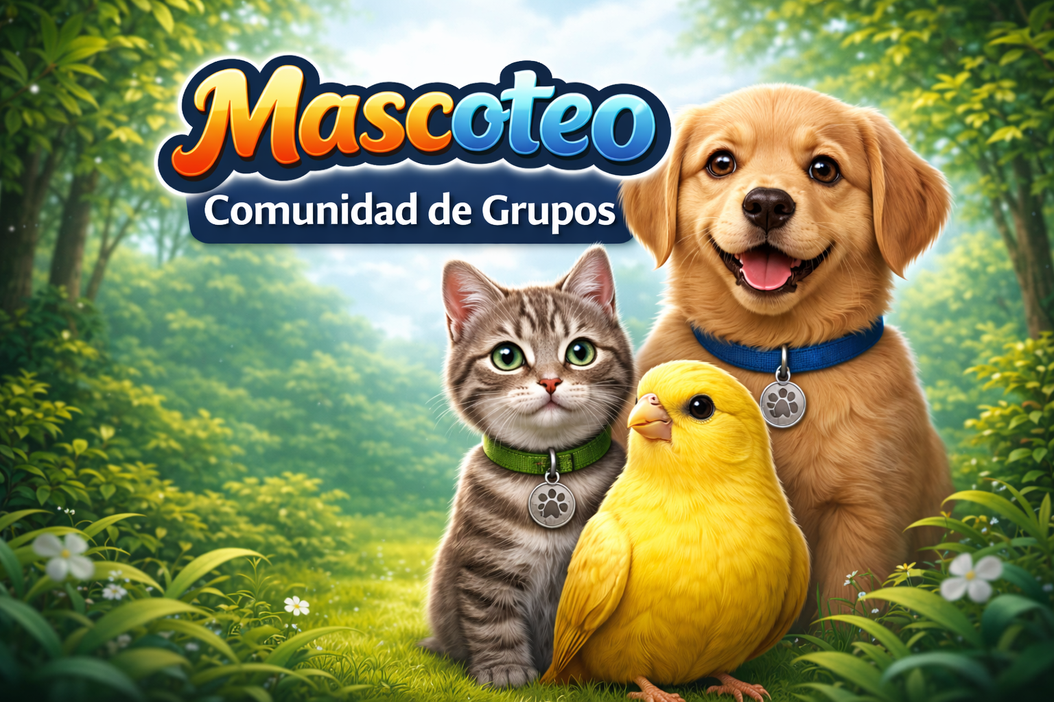 Comunidad de grupos Mascoteo ¡ÚNETE!.